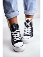 Trampki Damskie Big Star Czarne GG274012