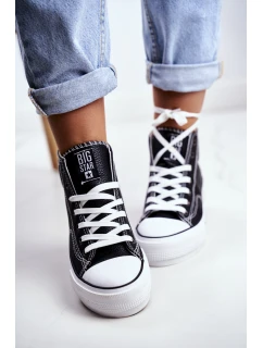 Trampki Damskie Big Star Czarne GG274012