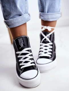 Trampki Damskie Big Star Czarne GG274012