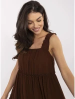 MI SK šaty A5036.78 hnedé MI SK šaty A5036.78 hnedé