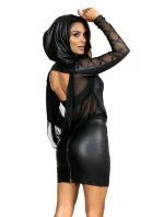 Blúzka V-9320 čierna - Axami