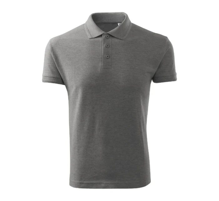 Pique Polo Free polokošeľa pánska tmavosivá