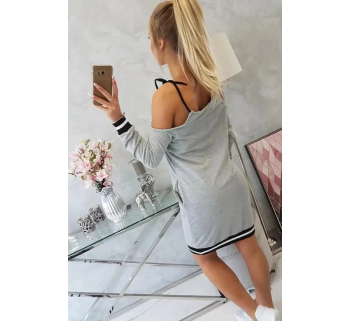 Dámske šaty 62182 Grey - Kesi Dámske šaty 62182 Grey - Kesi