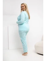 Pohodlné pyžamo pre plnoštíhly model 223306 Forever Pink