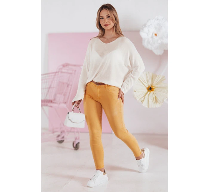 Dámsky oversize sveter NORVAN ecru FashionStreet MY2455