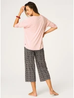 Klíč LNS model 21945302 B26 3/4 2XL3XL dámské pyžamo - Key Klíč LNS model 21945302 B26 3/4 2XL3XL dámské pyžamo - Key