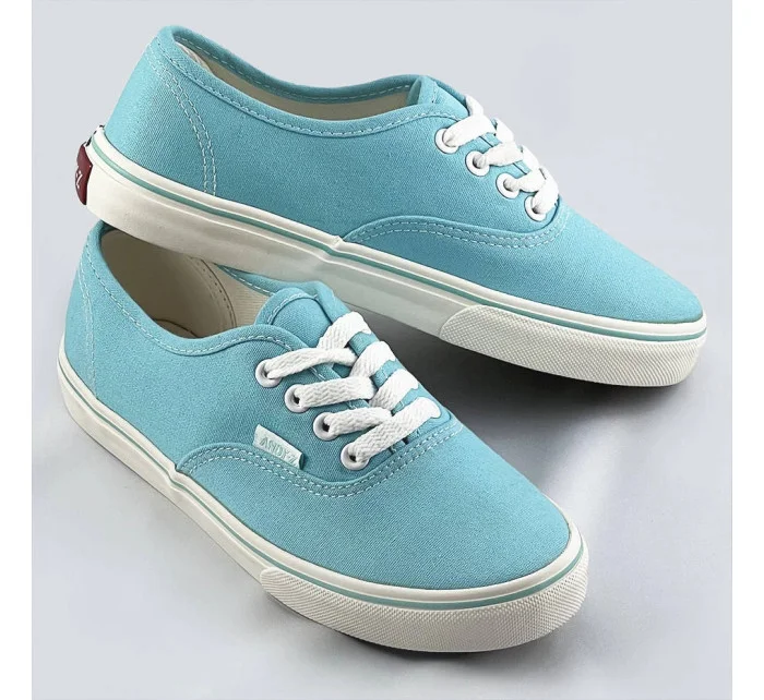 Světle modré dámské šněrovací tenisky model 17134064 - ANDY-Z Světle modré dámské šněrovací tenisky model 17134064 - ANDY-Z