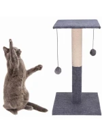 ŠKRABACÍ STROM PRE MAČKY 59CM 2 LOPTIČKY