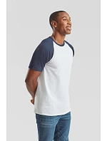 Baseball T tričko white/black model 22532786 - Fruit of the Loom