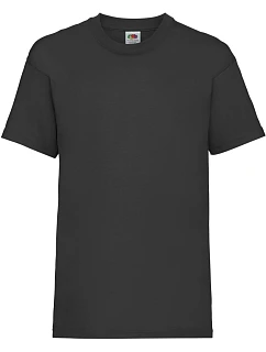 Fruit of the Loom Kids Valueweight T Dětské tričko 16.1033 black