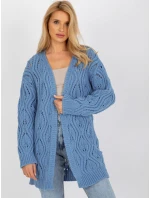 Kardigan BA SW model 21409521 niebieski - FPrice Kardigan BA SW model 21409521 niebieski - FPrice