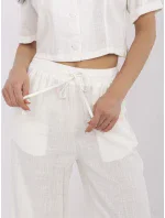 NM SP kalhoty model 21040997 ecru - FPrice