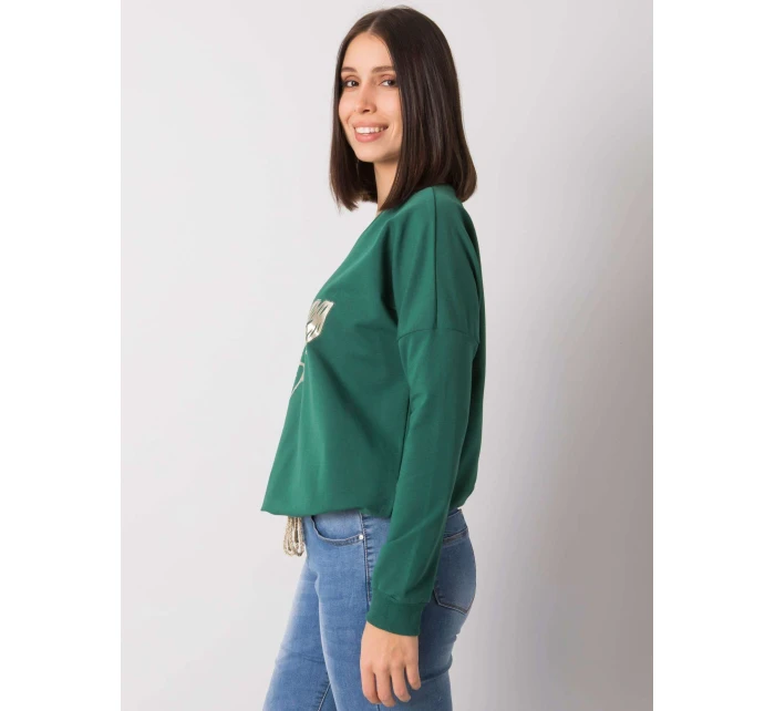 Halenka RV BZ model 16292356 tmavě zelená - FPrice Halenka RV BZ model 16292356 tmavě zelená - FPrice