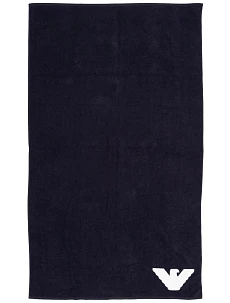 Plážová osuška 110800 0P591 00135 tmavomodrá - Emporio Armani