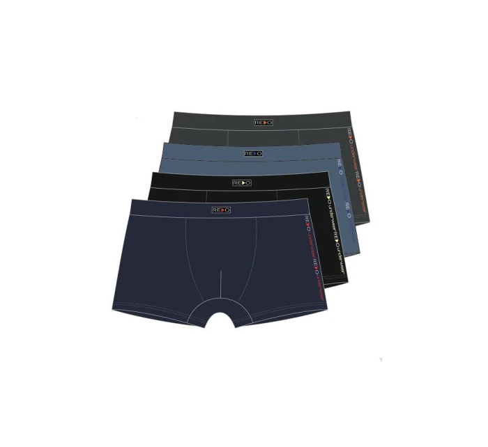 Hladké pánské boxerky model 18037558 - Redo
