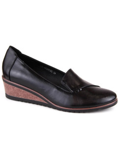 Potocki W WOL222 černé boty na podpatku