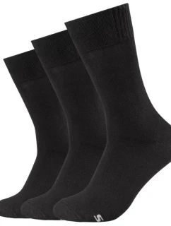 3ks pánské základní ponožky model 21387856 Black 3942 - Skechers