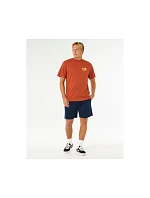 Pánske tričko RIP CURL Pacific Rinse Glass Off Tee, hnedé Pánske tričko RIP CURL Pacific Rinse Glass Off Tee, hnedé