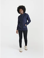 Pure Waste HJUB Unisex mikina s kapucňou 74.HJUB tmavomodrá