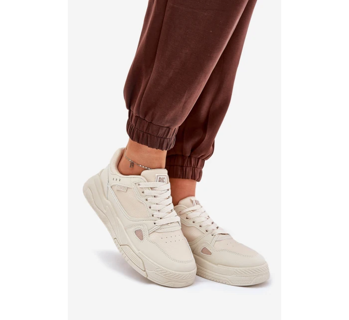 Dámské sneakersy Big Star model 21686479 Béžové - Big Star Shoes