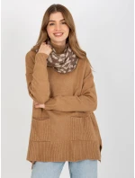 Tunelová šála AT KM ENEC  tmavě lila model 17935316 - FPrice