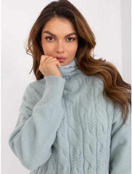 Sweter AT SW model 19309530 mietowy - FPrice