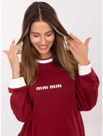 Bluzka RV BZ model 21406728 bordowy - FPrice