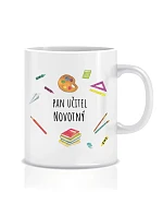 Personalizovaný klasický biely keramický hrnček s objemom 300 ml pre pani učiteľku/pána učiteľa (učebné pomôcky) Personalizovaný klasický biely keramický hrnček s objemom 300 ml pre pani učiteľku/pána učiteľa (učebné pomôcky)