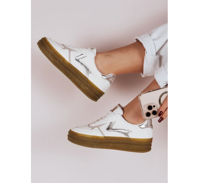 Dámské sportovní tenisky silver Dstreet model 21983660 - FashionStreet