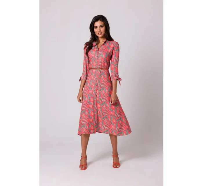 B259 Košeľové šaty na gombíky - model 1 B259 Košeľové šaty na gombíky - model 1