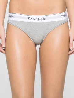 Tanga model 16426458 šedá - Calvin Klein