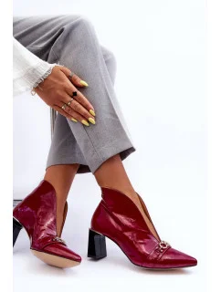 Topánky na podpätku model 183996 Krok vo veľkom štýle