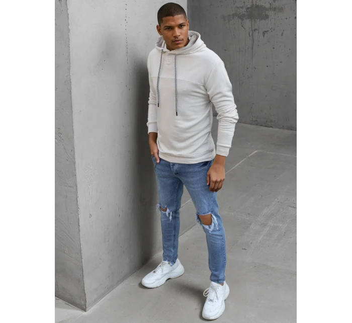 Pánska ťavia mikina FashionStreet BX5474 Pánska ťavia mikina FashionStreet BX5474