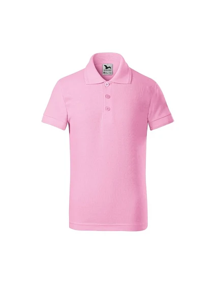 Pique Polo Jr model 19033887 růžová polokošile - Malfini