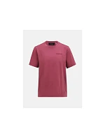 Pánské tričko PEAK PERFORMANCE M Original Small Logo Tee, červené Pánské tričko PEAK PERFORMANCE M Original Small Logo Tee, červené