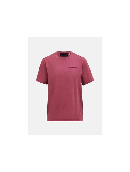 Pánské tričko PEAK PERFORMANCE M Original Small Logo Tee, červené Pánské tričko PEAK PERFORMANCE M Original Small Logo Tee, červené