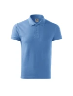 Bavlnená polokošeľa Malfini M MLI-21215 modrá