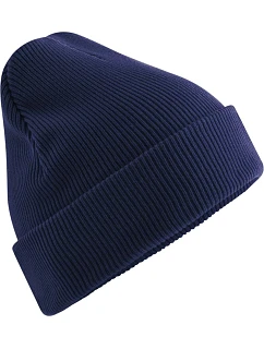 Beechfield B 830N Pletená čiapka z bio bavlny 53.830N oxford navy