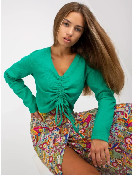 Blúzka D70031F11106A4 zelená