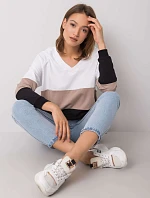 Mikina RV BL 5972.07 čierna a béžová