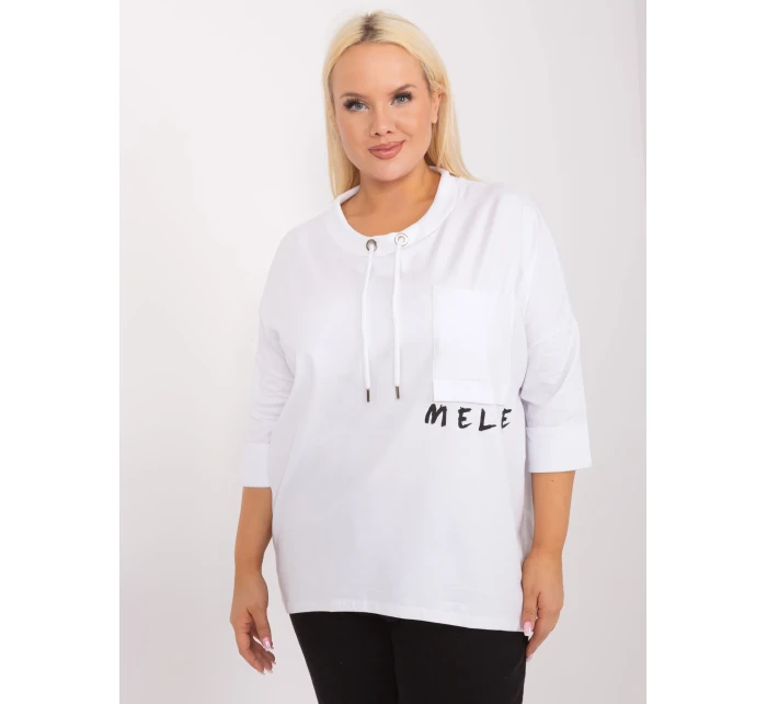 Bluzka RV BZ model 19465472 ecru - FPrice Bluzka RV BZ model 19465472 ecru - FPrice