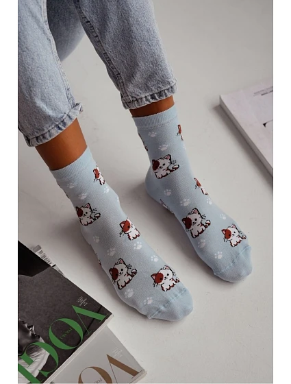 Dámske ponožky Malé mačky 0200.236 Dámske ponožky Malé mačky 0200.236