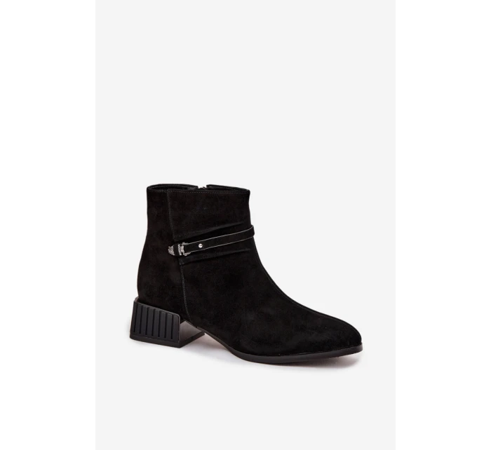 Topánky na podpätku model 220200 Step in style Topánky na podpätku model 220200 Step in style