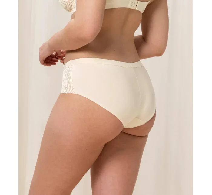 Dámské kalhotky Aura Spotlight Maxi krémové - Triumph