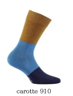 Pánske ponožky Wola Perfect Man vzorované W 94N03 Casual