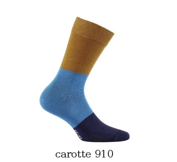 Pánske ponožky Wola Perfect Man vzorované W 94N03 Casual