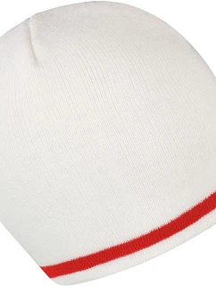 R Pletená čepice s pruhy 28. white/red model 22424882 - Result Headwear