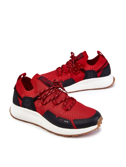 Męskie Buty Sportowe Big Star KK174013 Czerwone