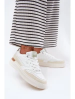 Dámské Tenisky Na Platformě  WOMEN LOW Béžové model 21695025 - Lee