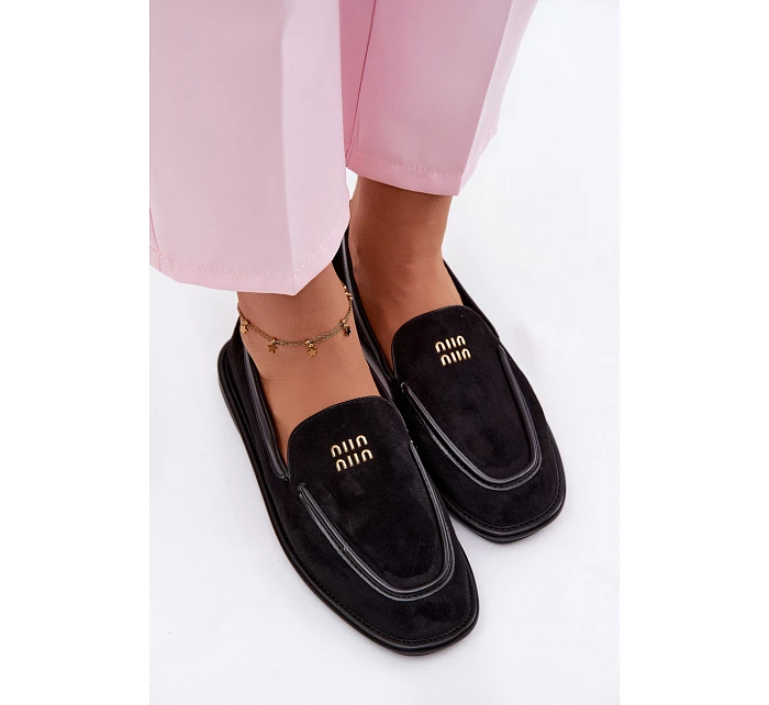 Dámské ploché model 22100026 Černé - VINCEZA Dámské ploché model 22100026 Černé - VINCEZA